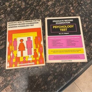 Graduate Record Examination Psychology Test Books